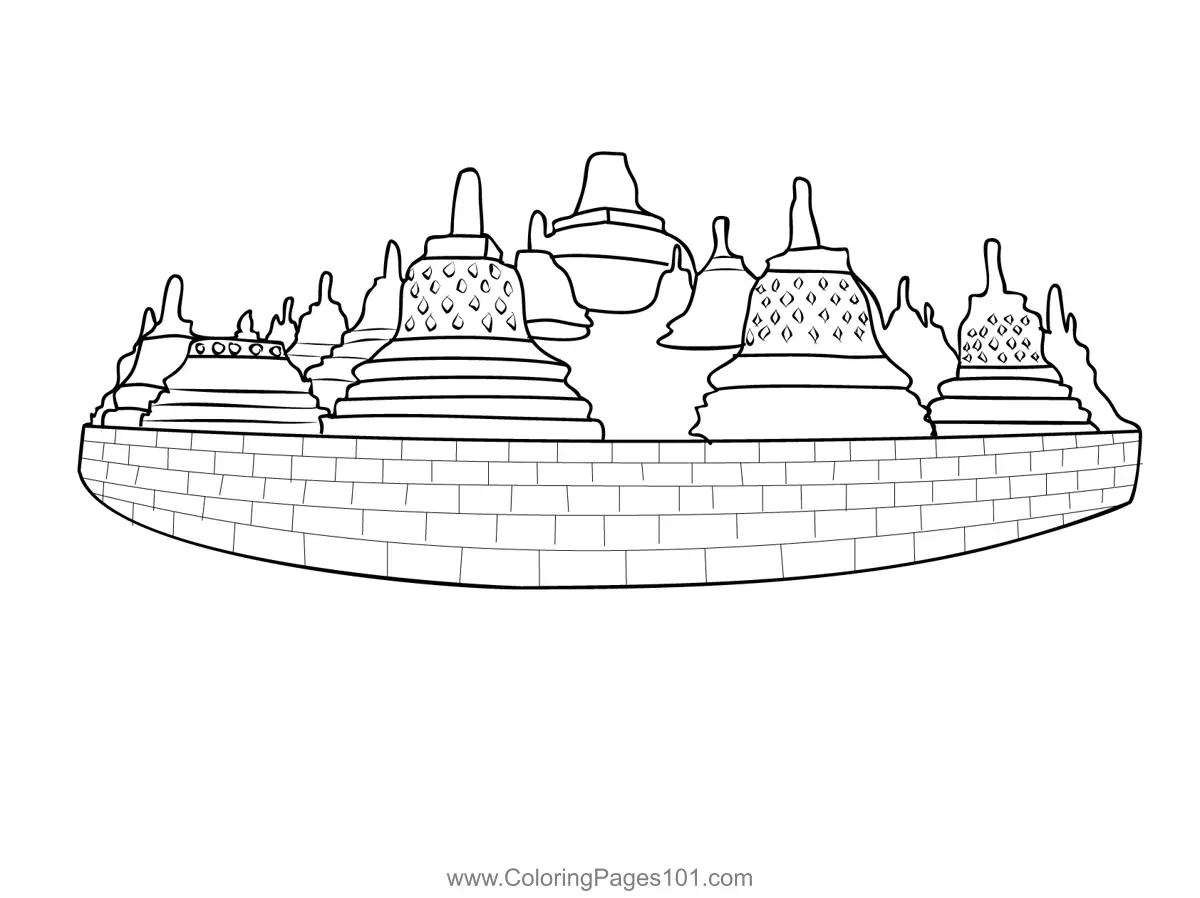 Indonesia Coloring Pages 6