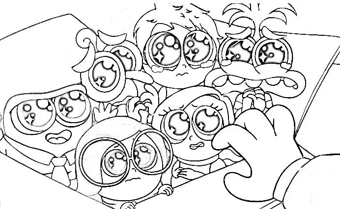 Inside Out 2 coloring pages 29