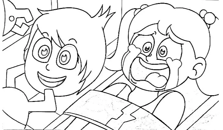 Inside Out 2 coloring pages 5