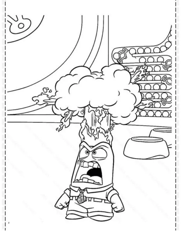 Inside Out 2 coloring pages 56