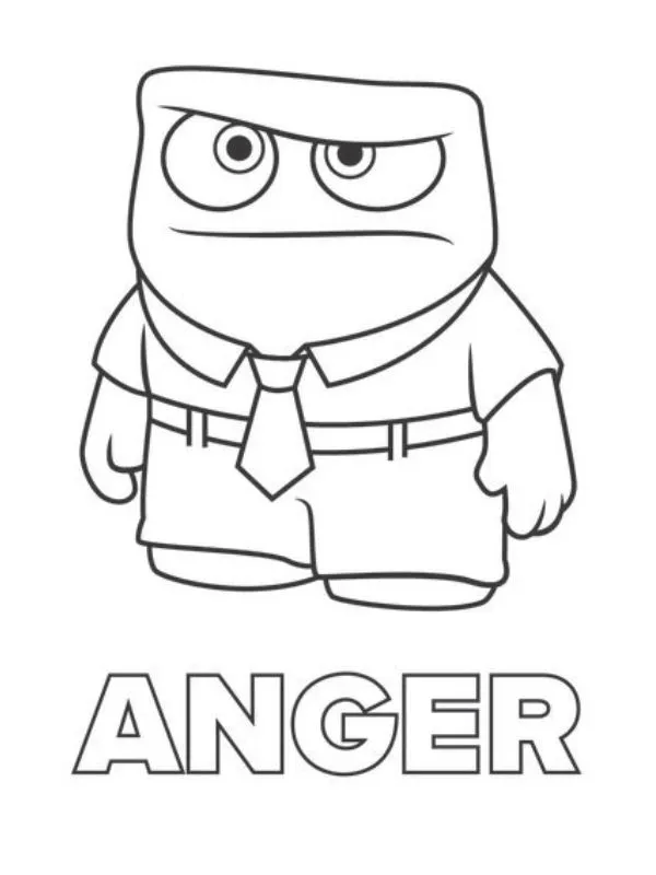 Inside Out 2 coloring pages 65