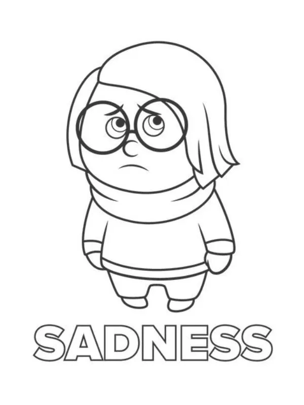 Inside Out 2 coloring pages 72
