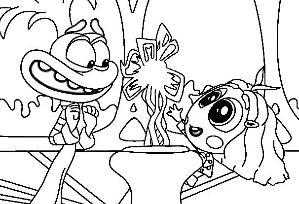 Inside Out 2 coloring pages 8