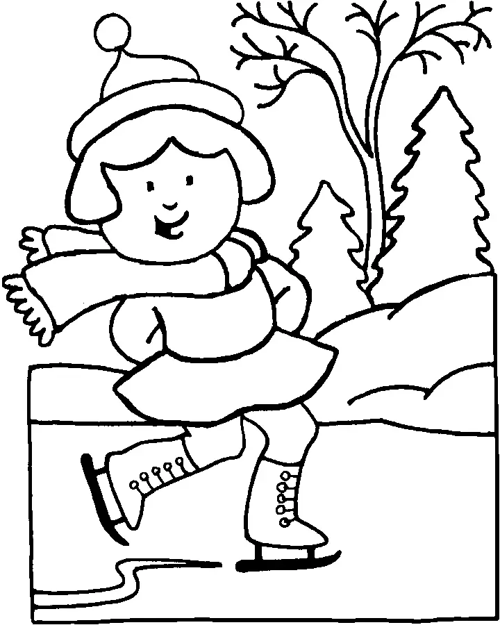 January Coloring Pages 2