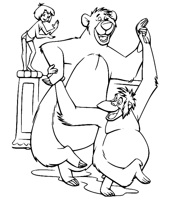 Jungle Book Coloring Pages 54
