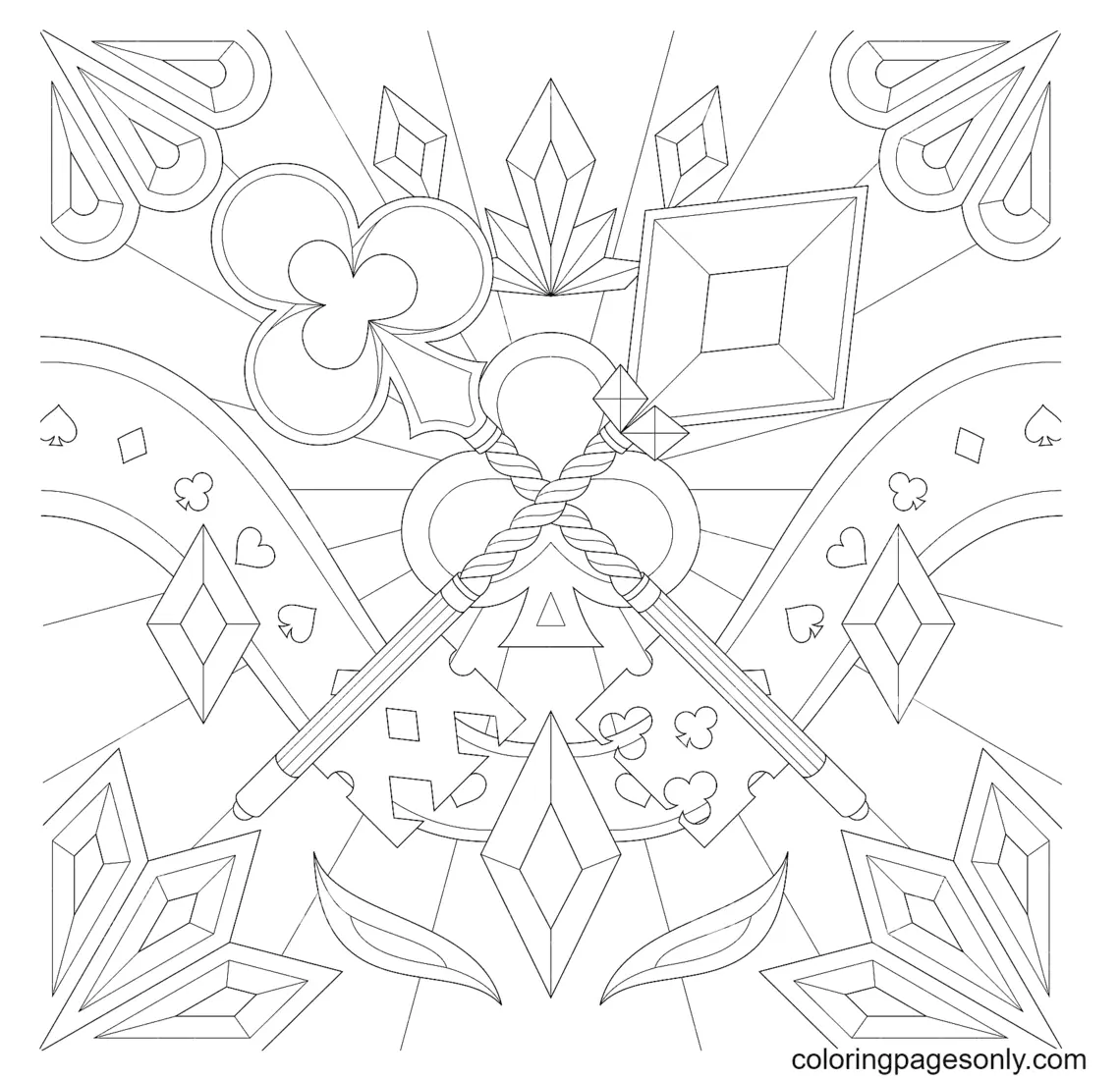 Key Coloring Pages 43