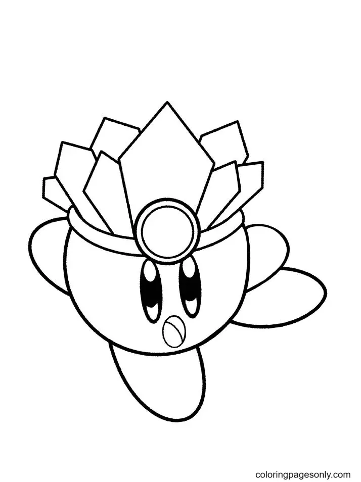 Kirby Coloring Pages 12