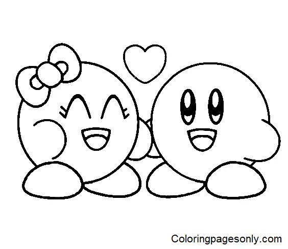 Desenhos de Kirby Para Colorir 71