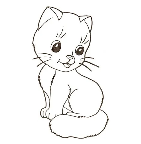 Kittens Coloring Pages 29