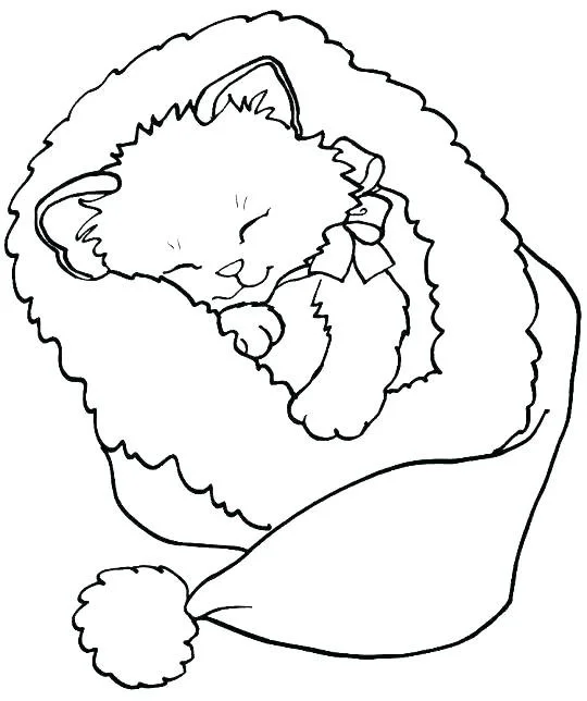 Kittens Coloring Pages 35