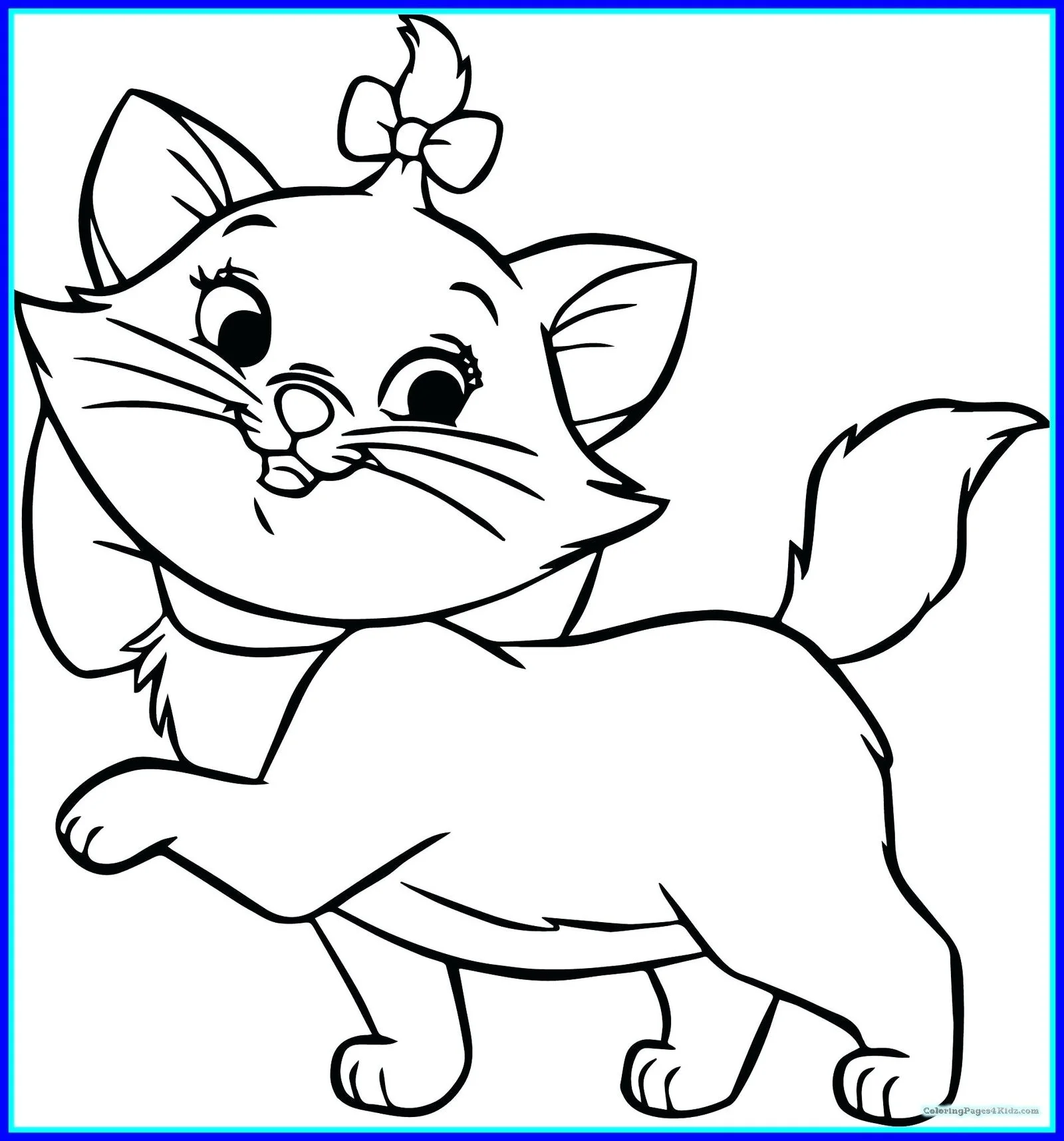 Kittens Coloring Pages 40