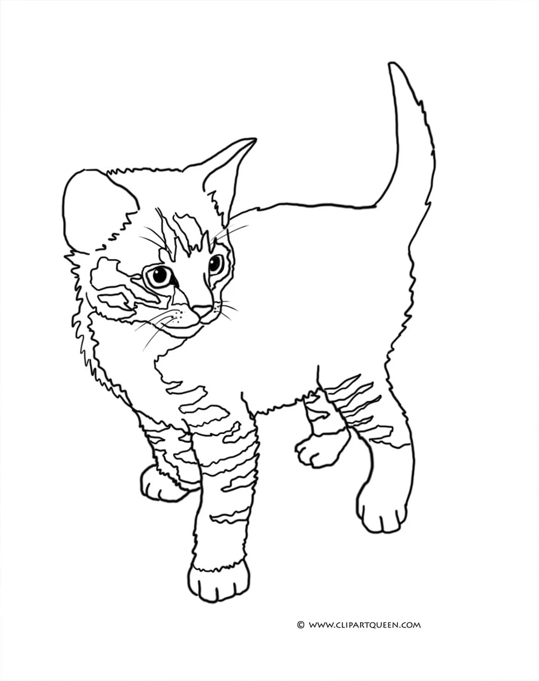 Kittens Coloring Pages 42