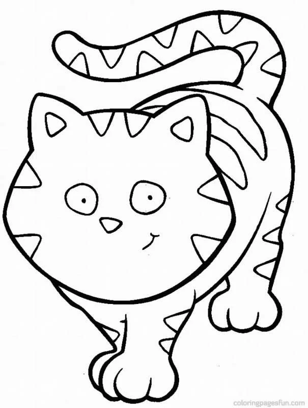 Kittens Coloring Pages 6
