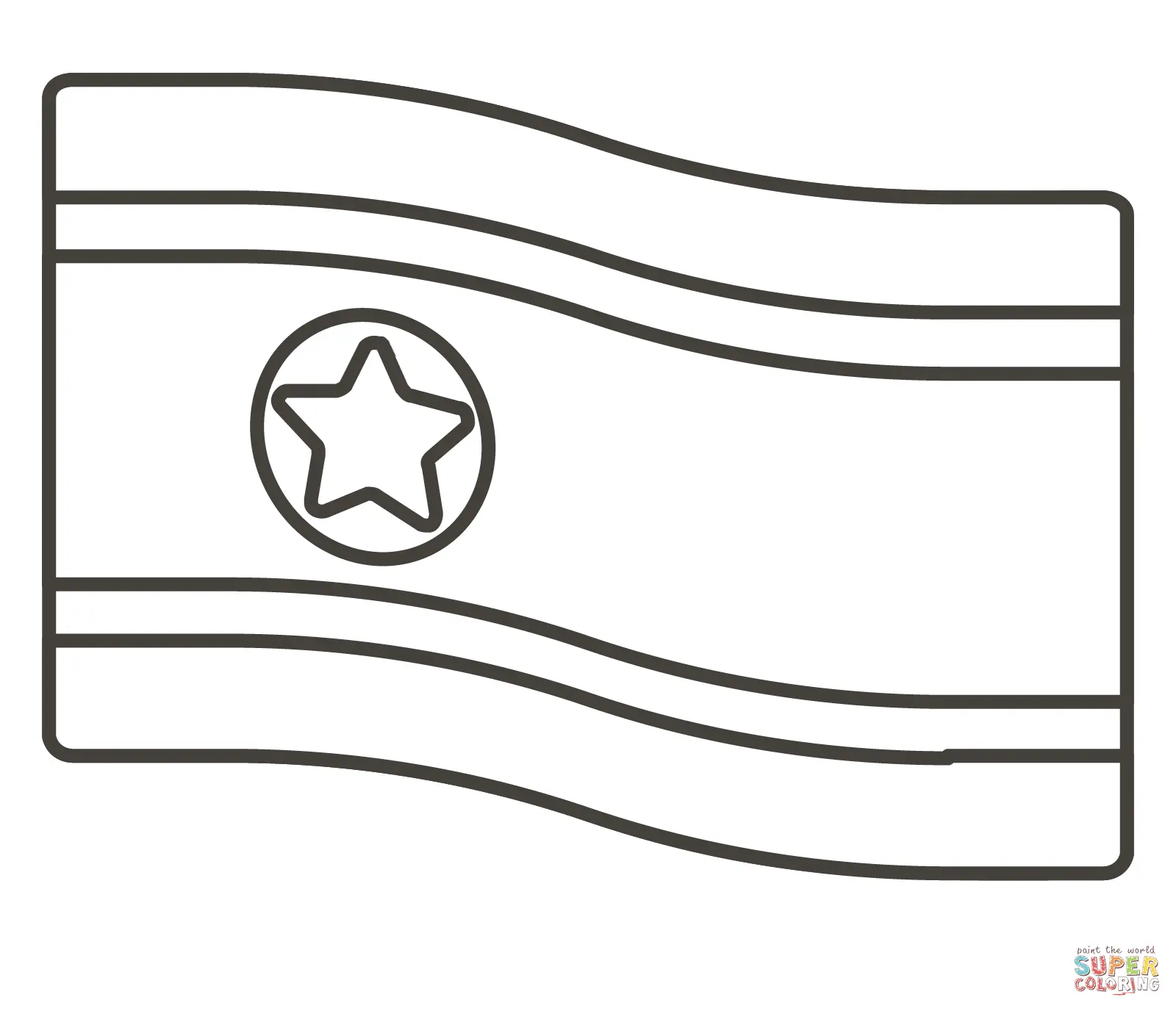 Korea coloring pages 1