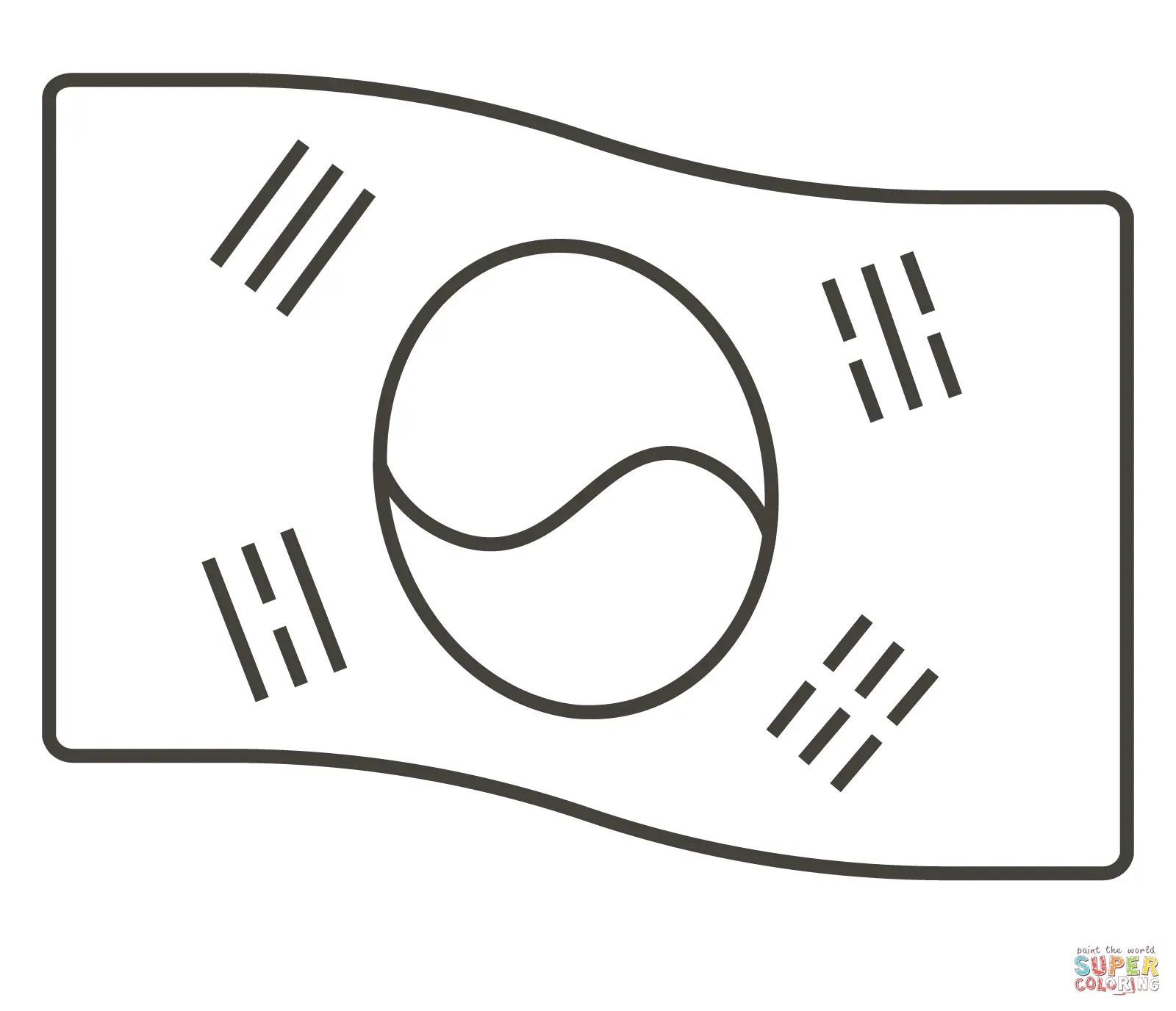 Korea coloring pages 2