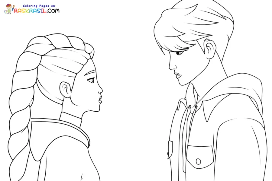 KPop Demon Hunters Coloring Pages 29