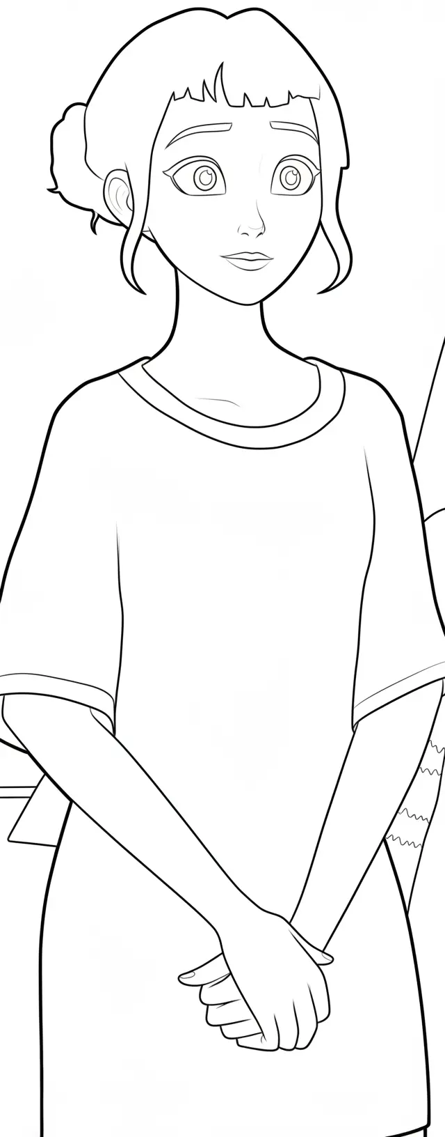 KPop Demon Hunters Rumi Coloring Pages 3