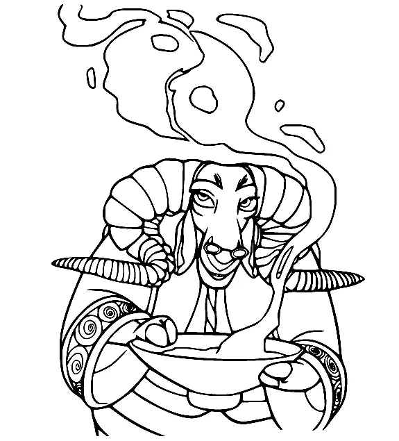 Kung Fu Panda Coloring Pages 41