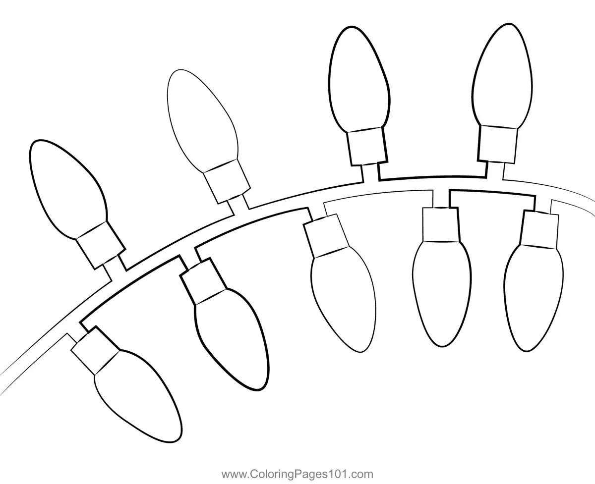 Lamps Coloring Pages