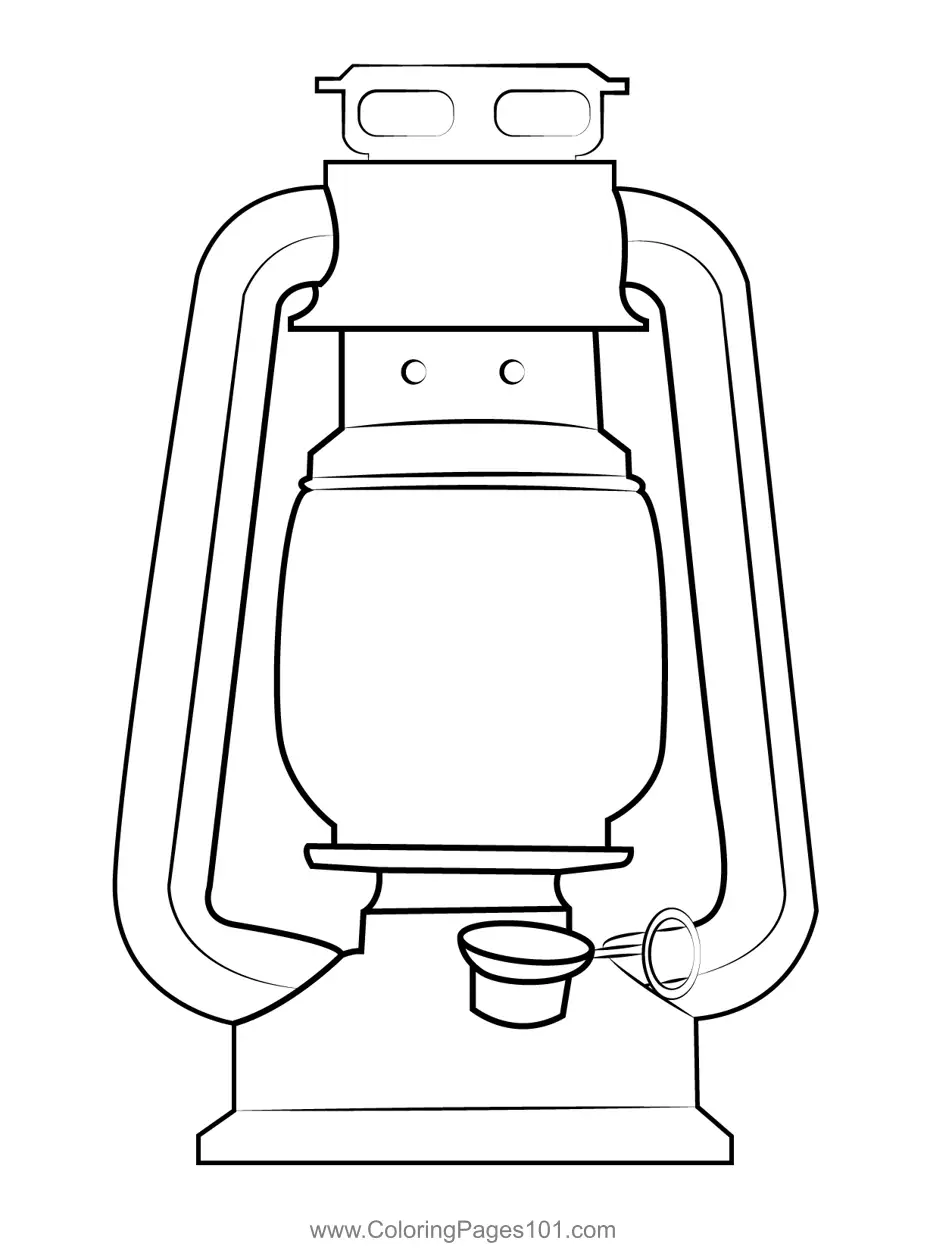 Lanterns Coloring Pages 3