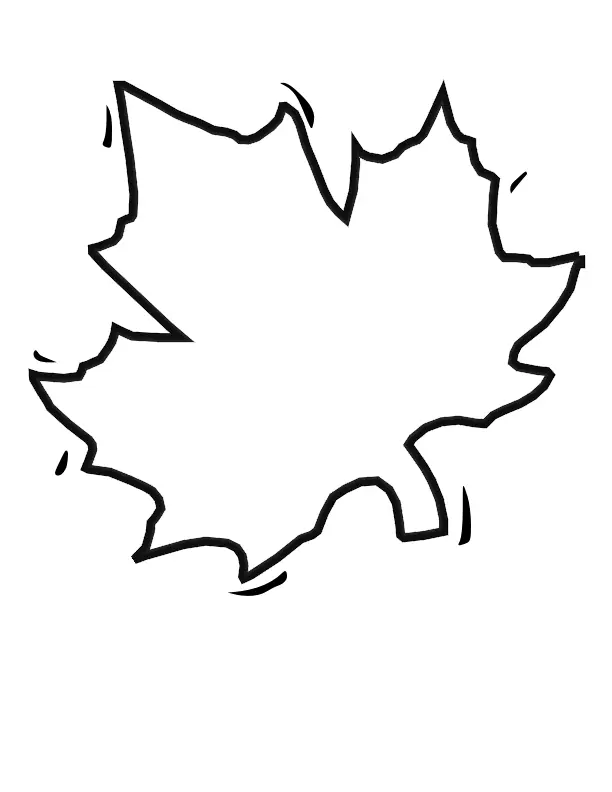 Leaf Coloring Pages 42