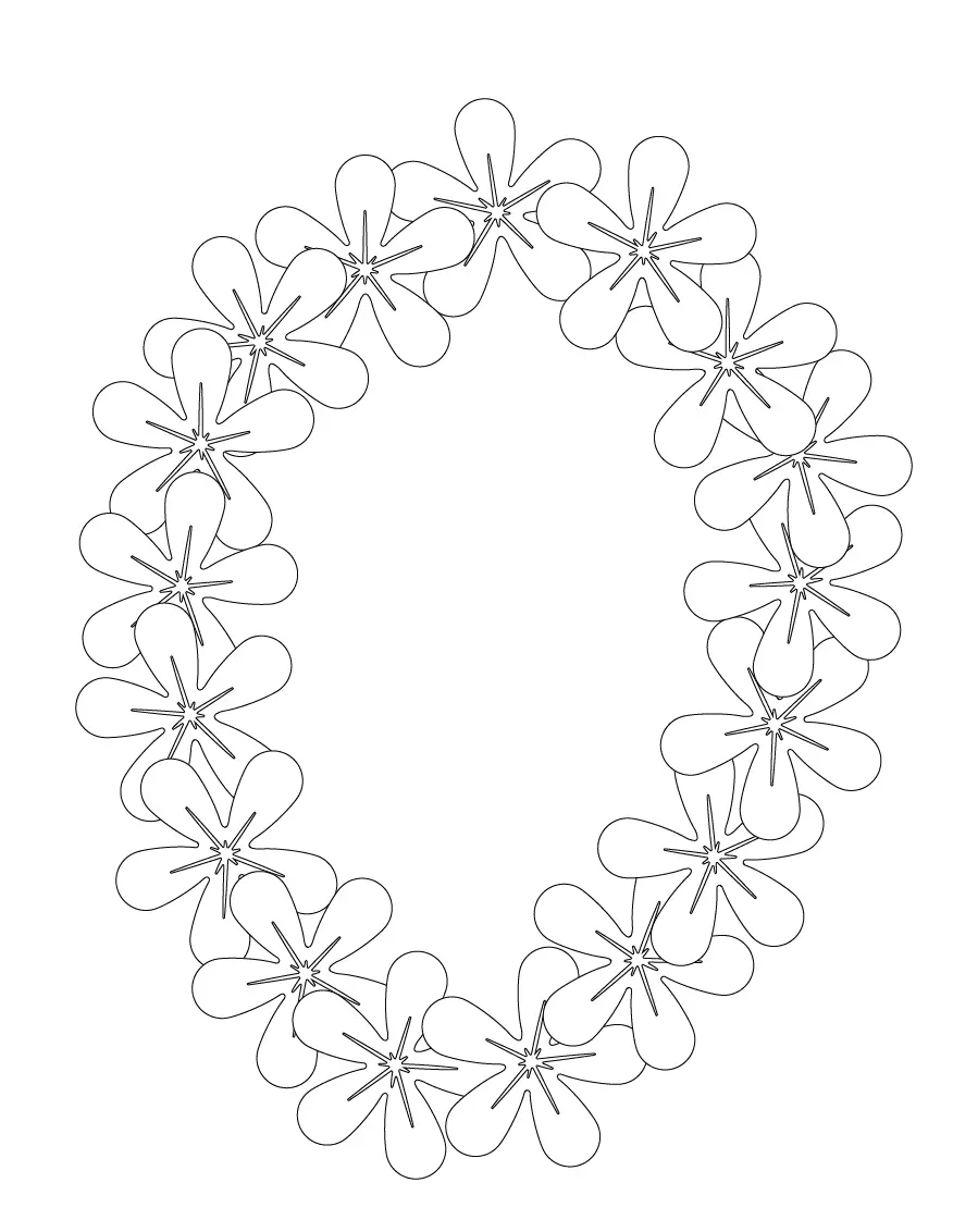 Lei Day Coloring Pages 15