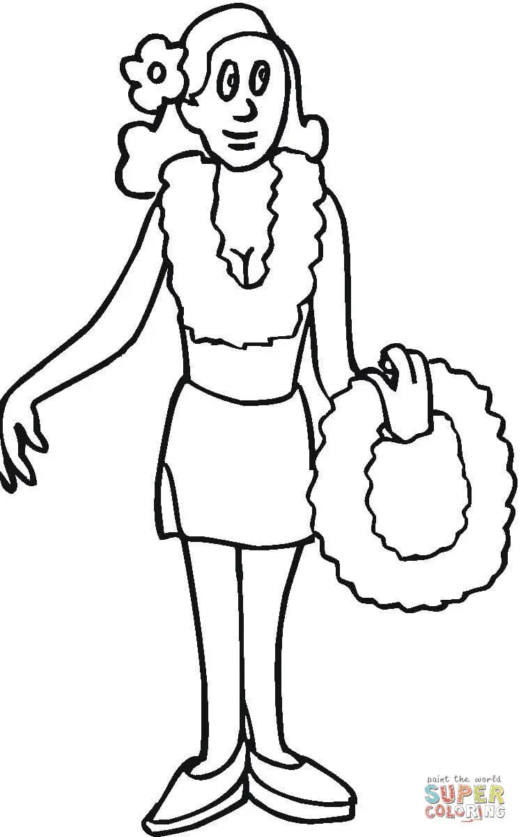 Lei Day Coloring Pages 16