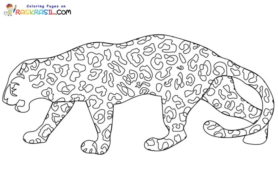 Leopard Coloring Pages 54