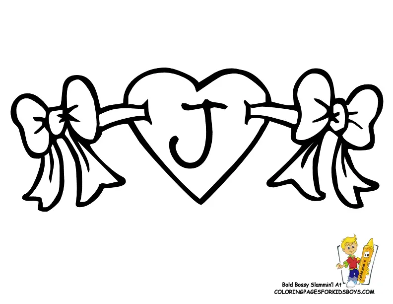Letter J Coloring Pages 17