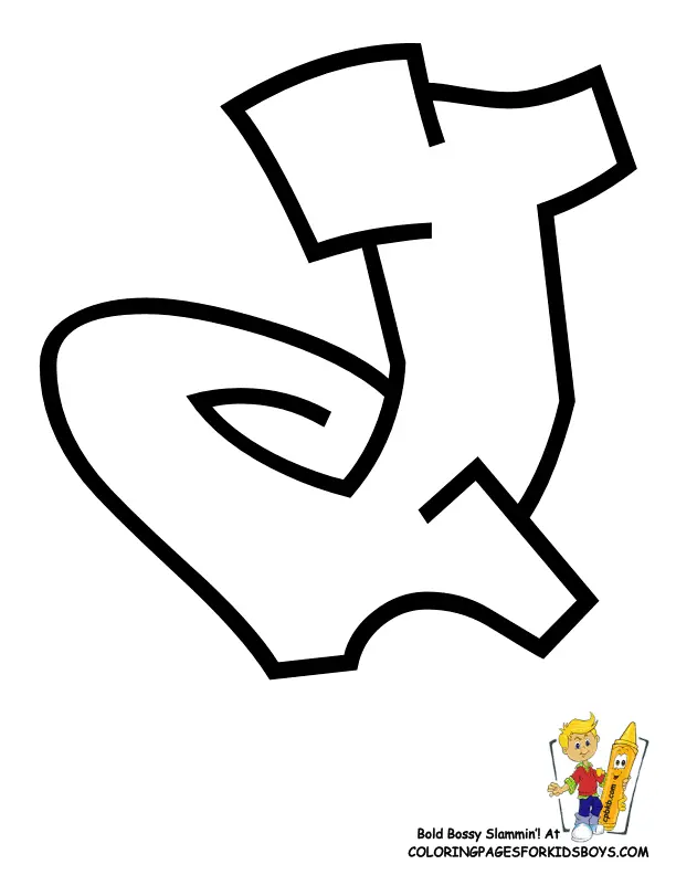 Letter J Coloring Pages 18