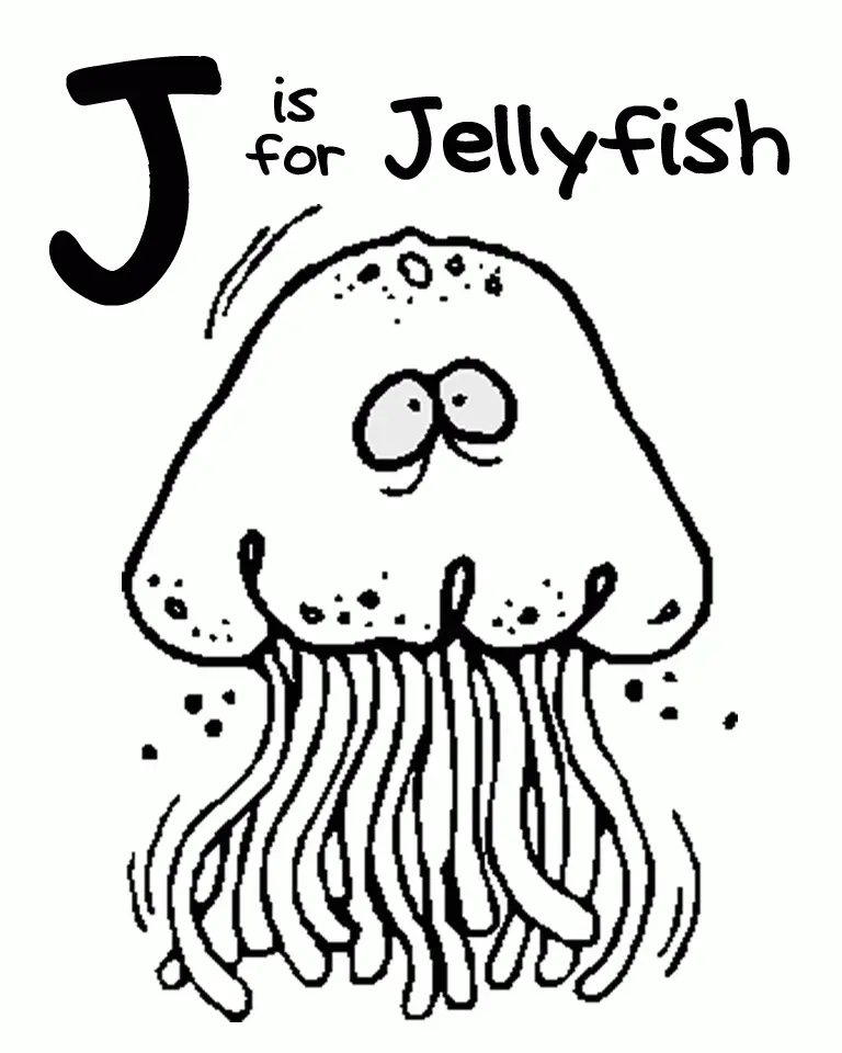 Letter J Coloring Pages 22
