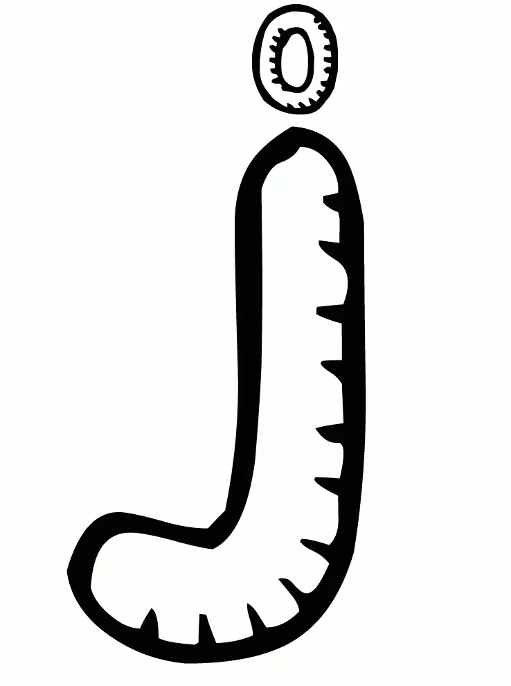 Letter J Coloring Pages 23