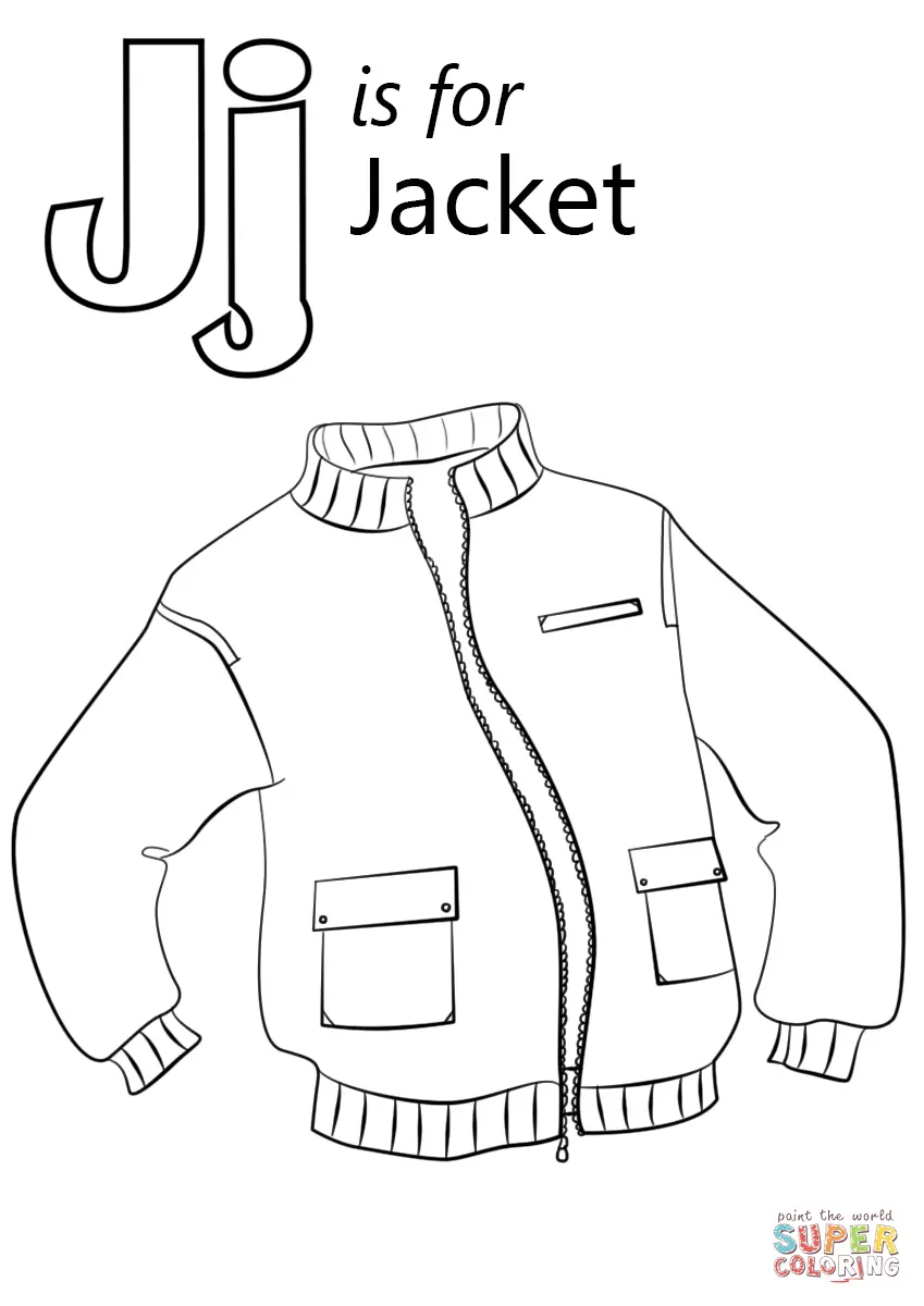 Letter J Coloring Pages 31