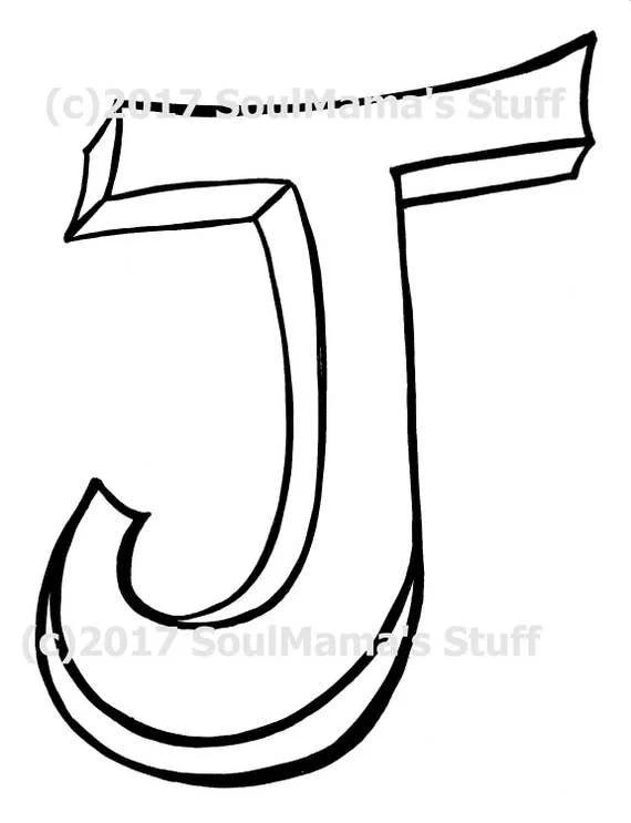 Letter J Coloring Pages 32