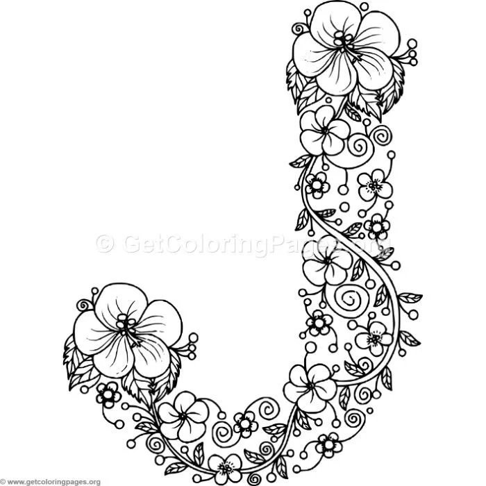 Letter J Coloring Pages 34