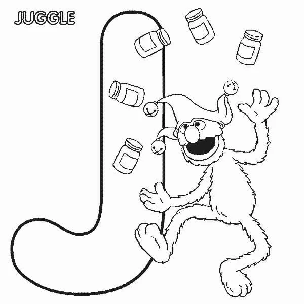 Letter J Coloring Pages 35