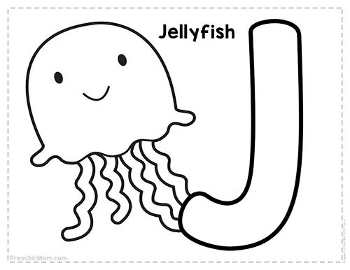 Letter J Coloring Pages 37