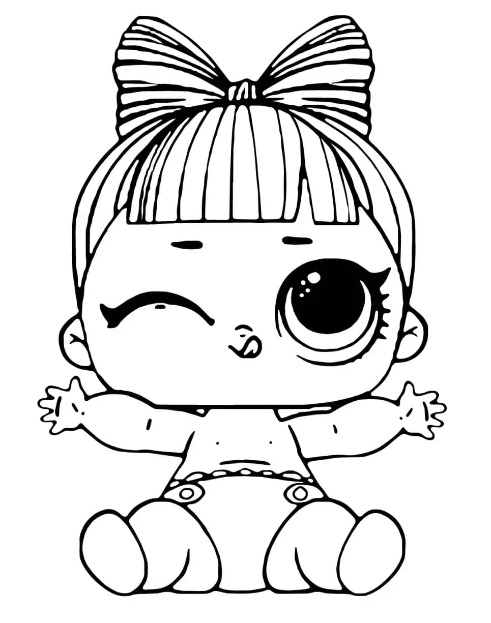 Lol Baby Para Colorear 12