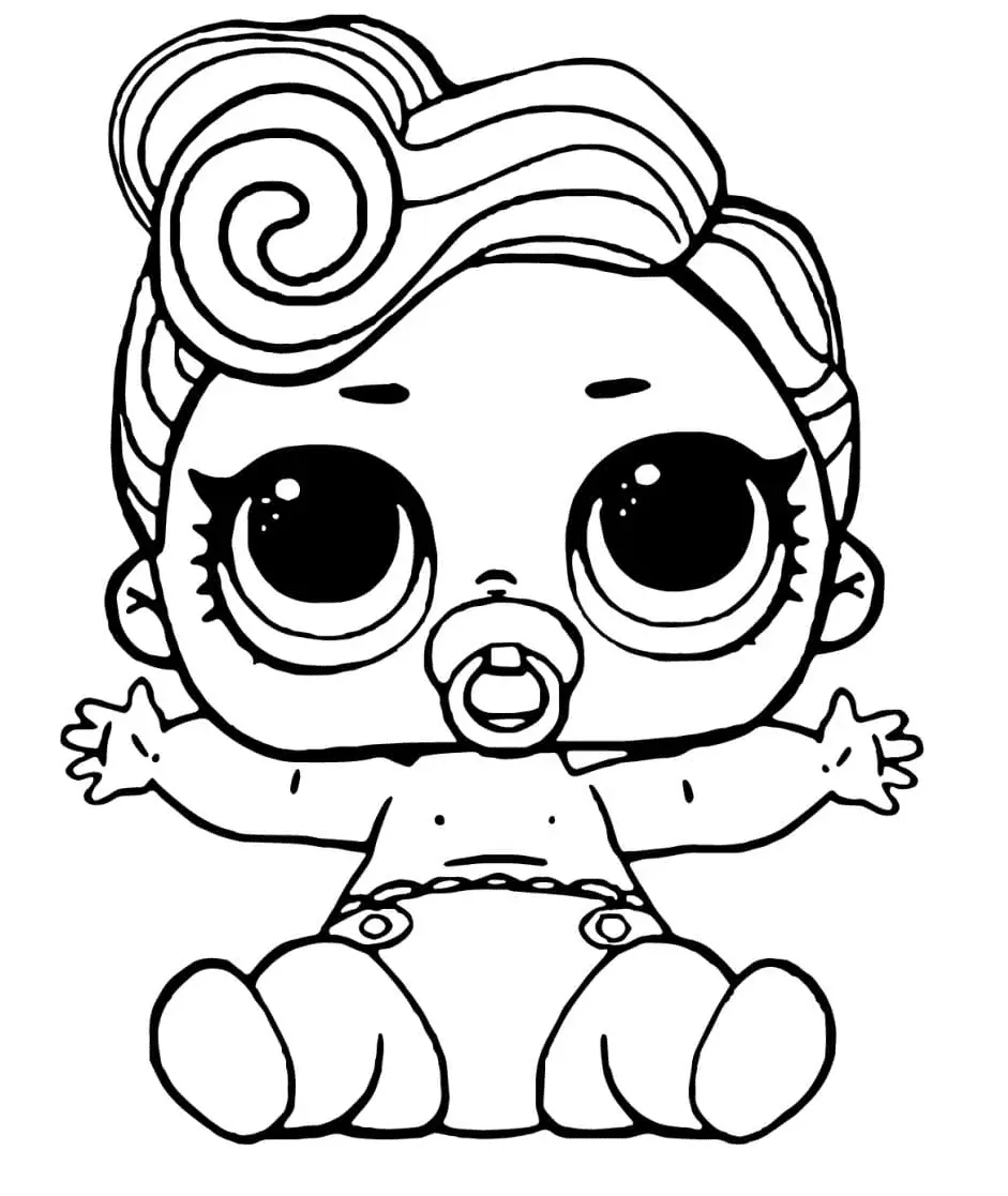 Lol Baby Para Colorear 33