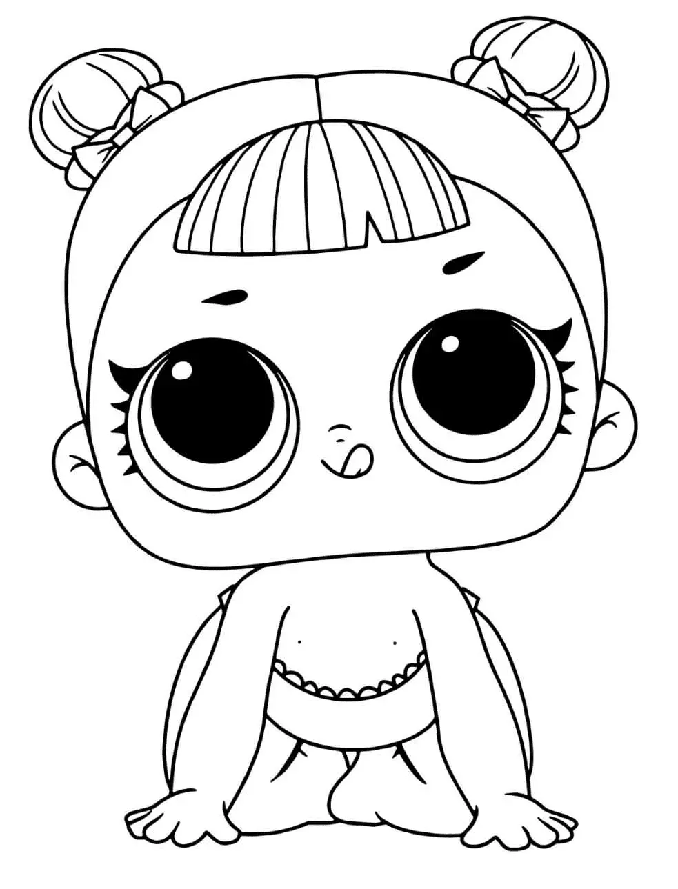 Lol Baby Para Colorear 5