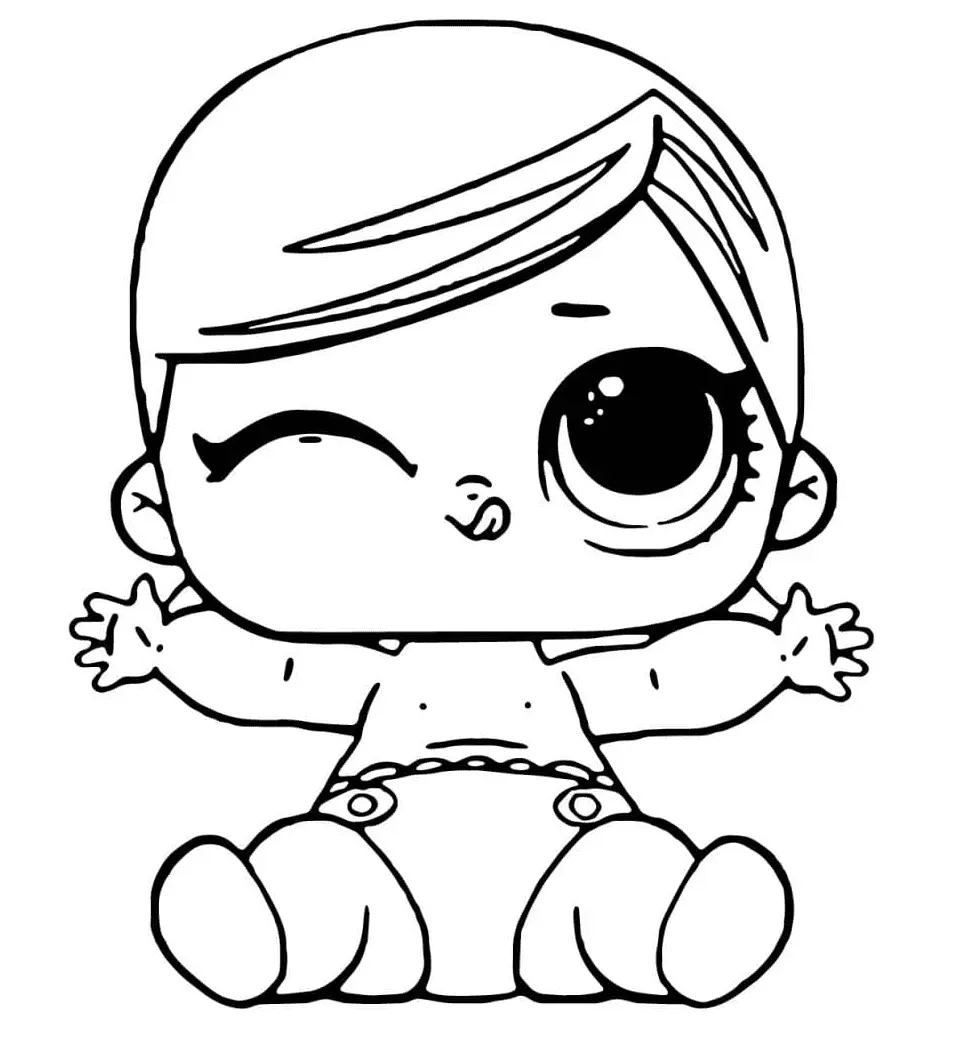 Lol Baby Para Colorear 6