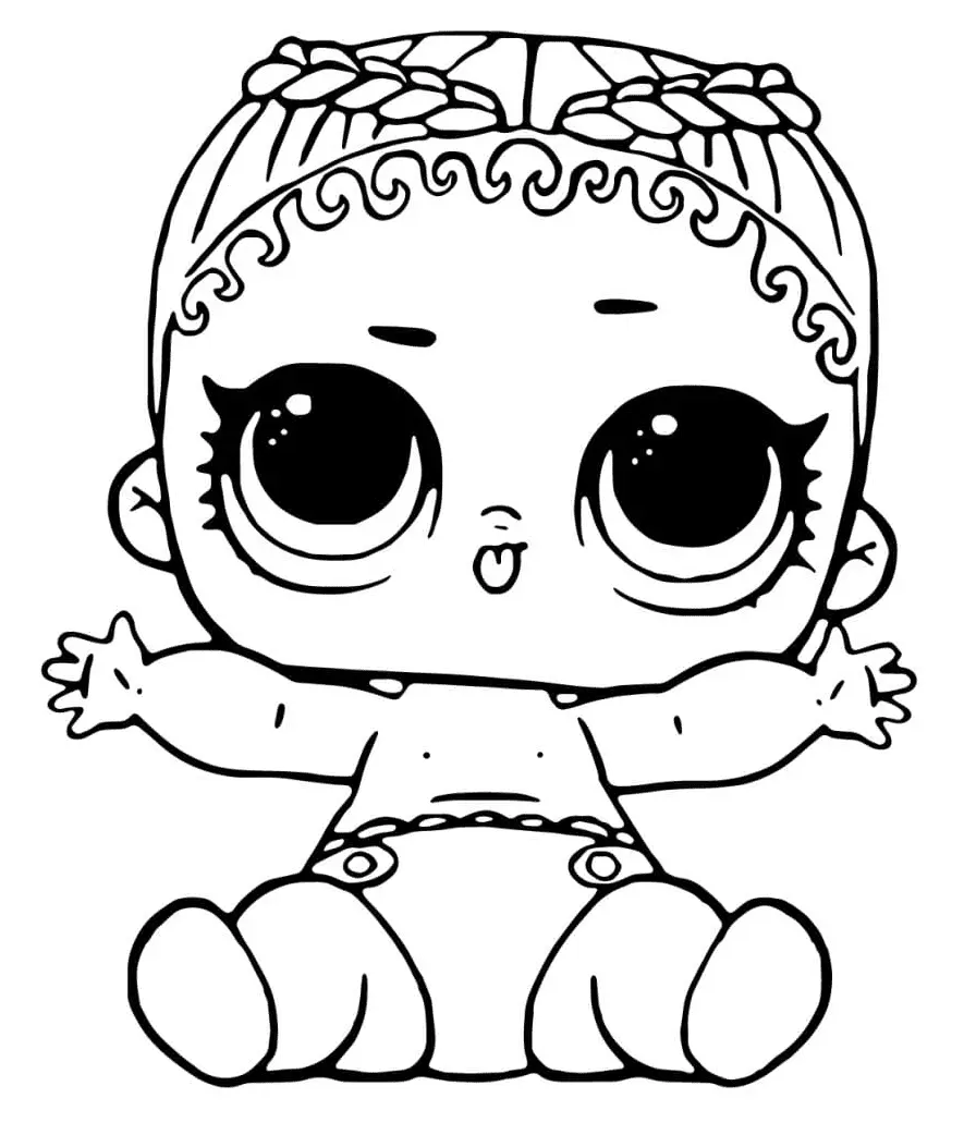 Lol Baby Para Colorear 9