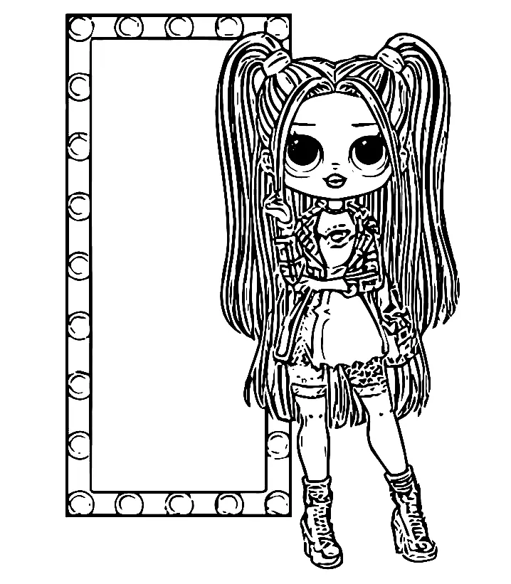 LOL OMG Coloring Pages 36