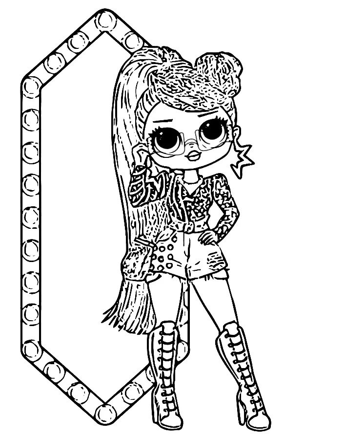 LOL OMG Coloring Pages 48