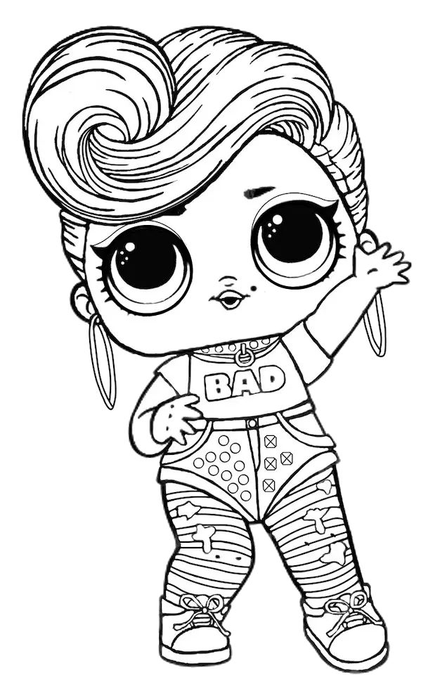 Desenhos de Lol Surprise Para Colorir 3