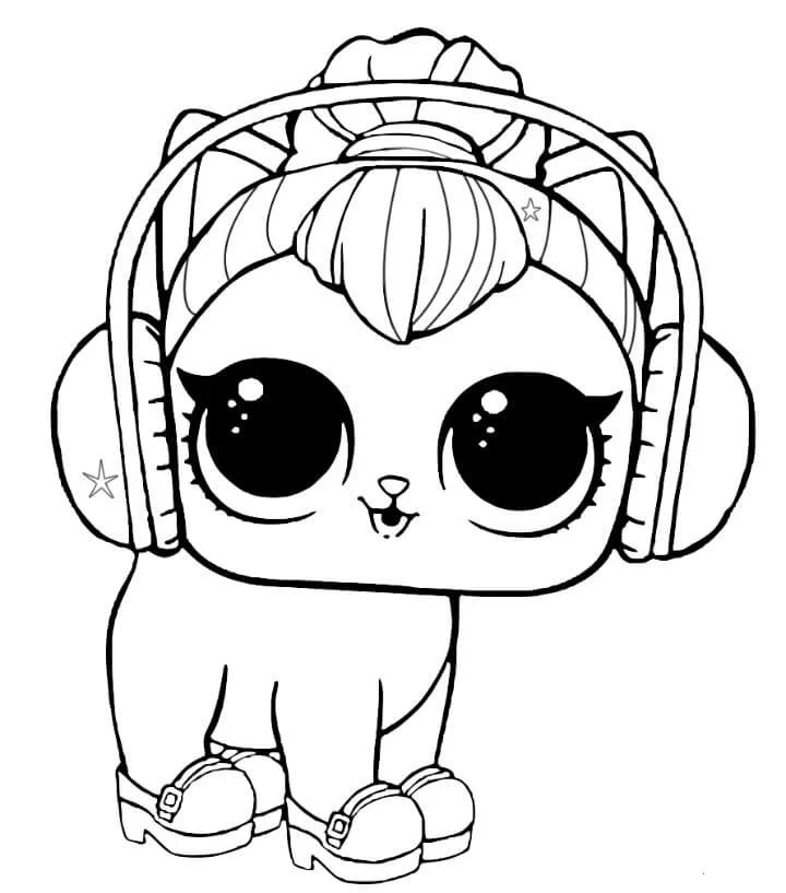 Desenhos de Lol Surprise Para Colorir 30