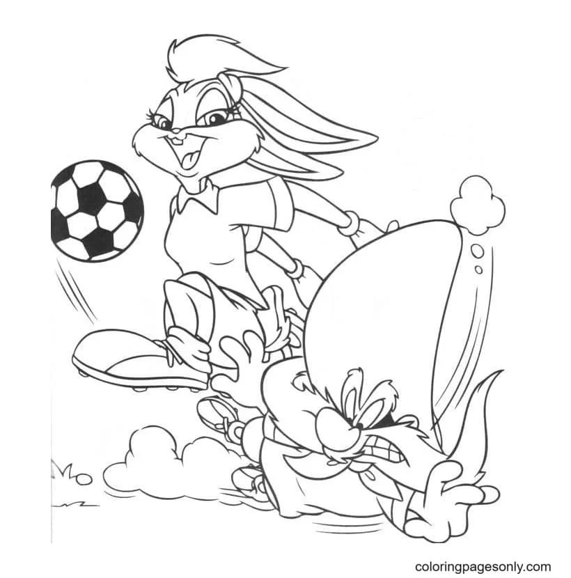 Lola Bunny Ausmalbilder 37