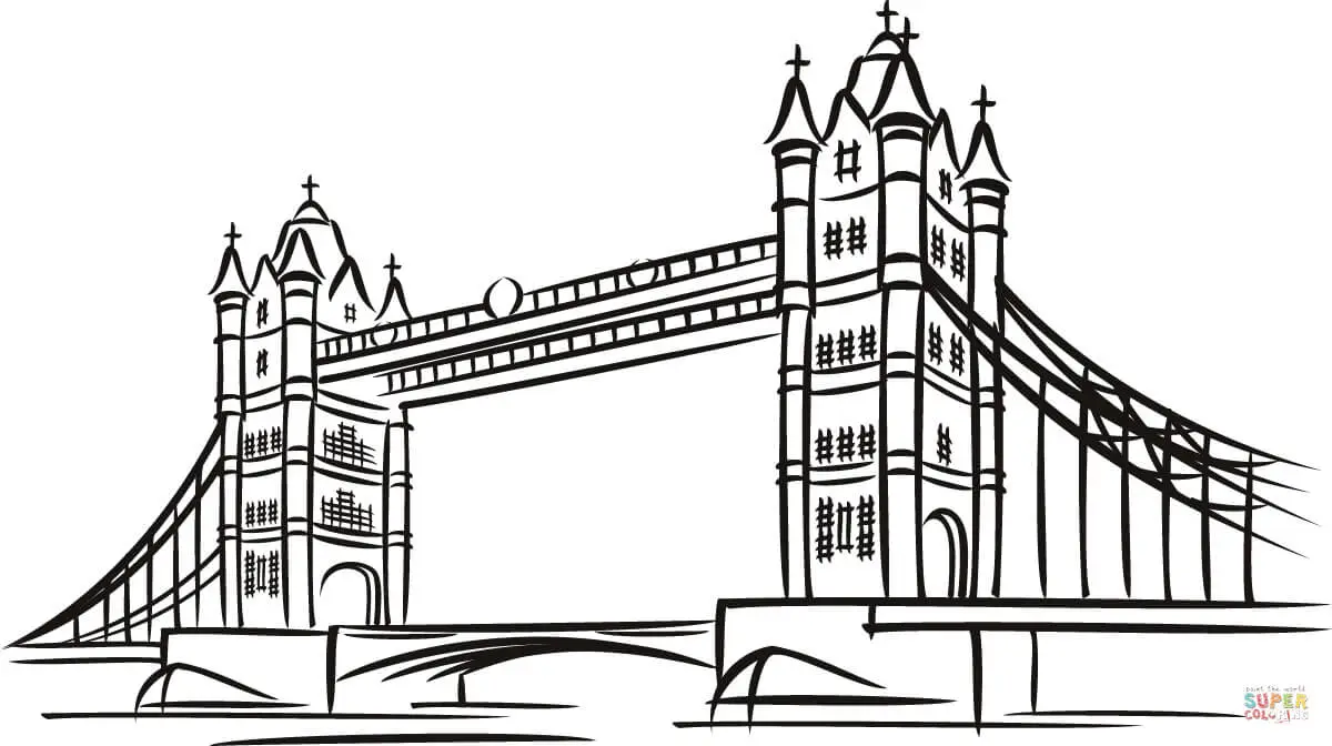 London coloring pages 35