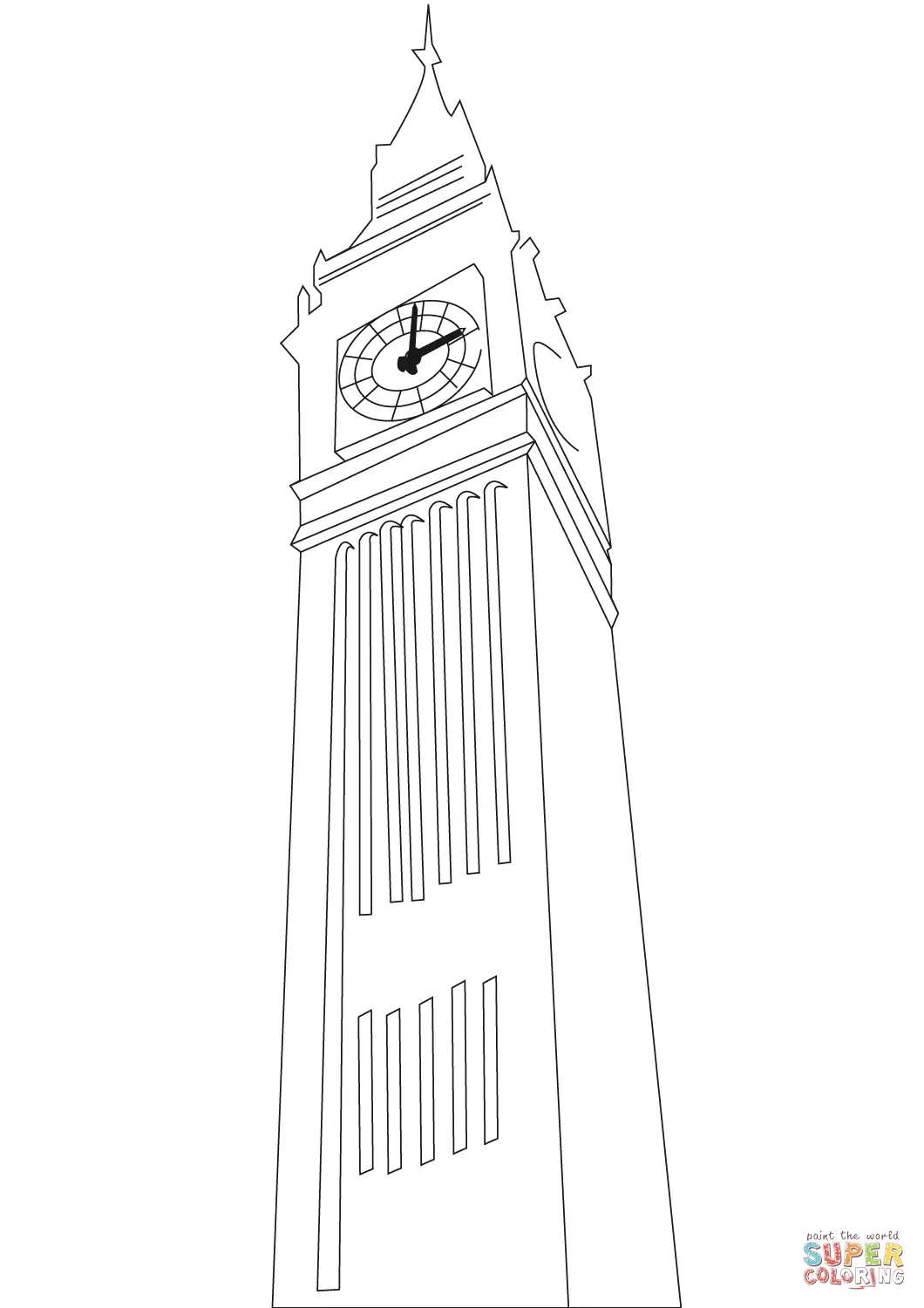 London coloring pages 39