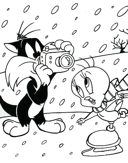Desenhos de Looney Tunes Personagens Para Colorir 27